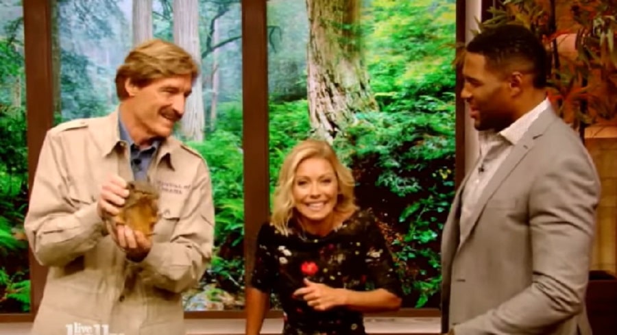 Kelly Ripa & Michael Strahan With Guest [Source: YouTube]