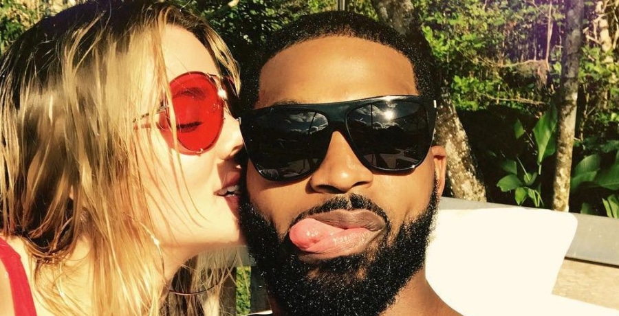 Khloe Kardashian & Tristan Thompson [Source: Instagram]