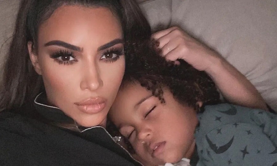 Kim Kardashian & Saint West [Source: Kim Kardashian - Instagram]