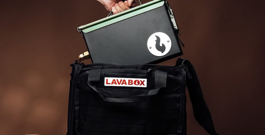 Lavabox carrying case on Shark Tank / IG