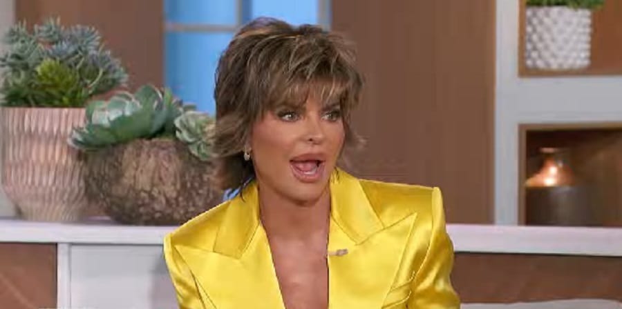 Lisa Rinna Wears Yellow Blazer [Source: YouTube]