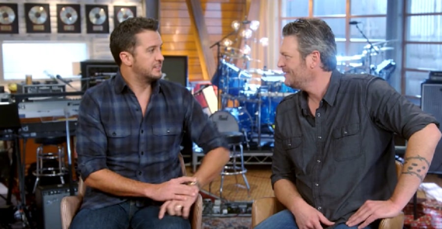 Luke Bryan & Blake Shelton [Source: YouTube]