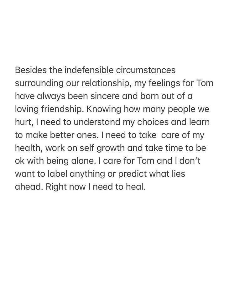 Raquel Leviss Addresses Tom Sandoval [Screenshot: Raquel Leviss - Instagram]