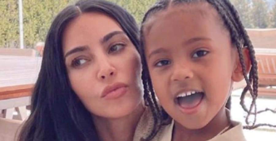 Kim Kardashian & Saint West [Source: Kim Kardashian - Instagram]
