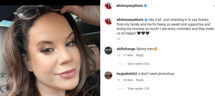 Whitney Way Thore - Instagram