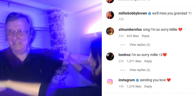 Millie Bobby Brown - Instagram