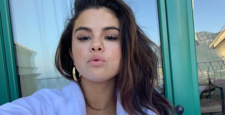 Selena Gomez In Robe [Source: Selena Gomez - Instagram]