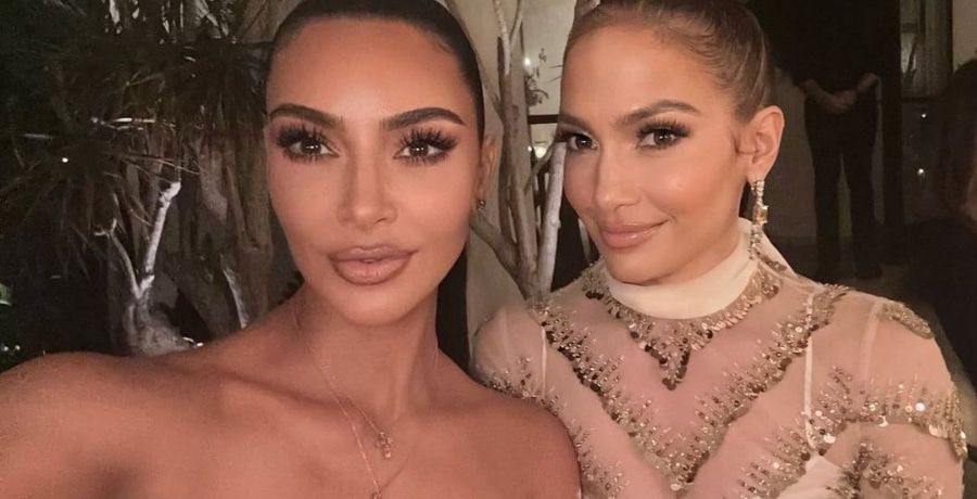 Kim Kardashian & Jennifer Lopez [Source: Kim Kardashian - Instagram]