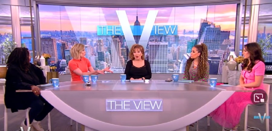 The View Talk Trump [Source: YouTube]