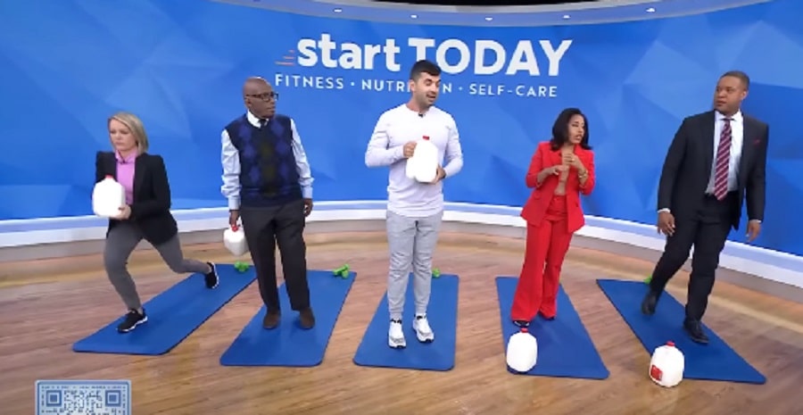 Today Show Workout [Source: YouTube]