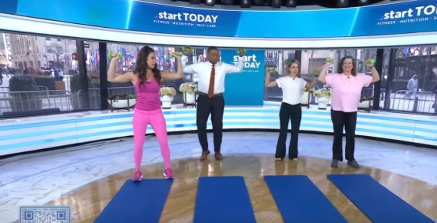 Today Show Fitness Segment [Source: YouTube]