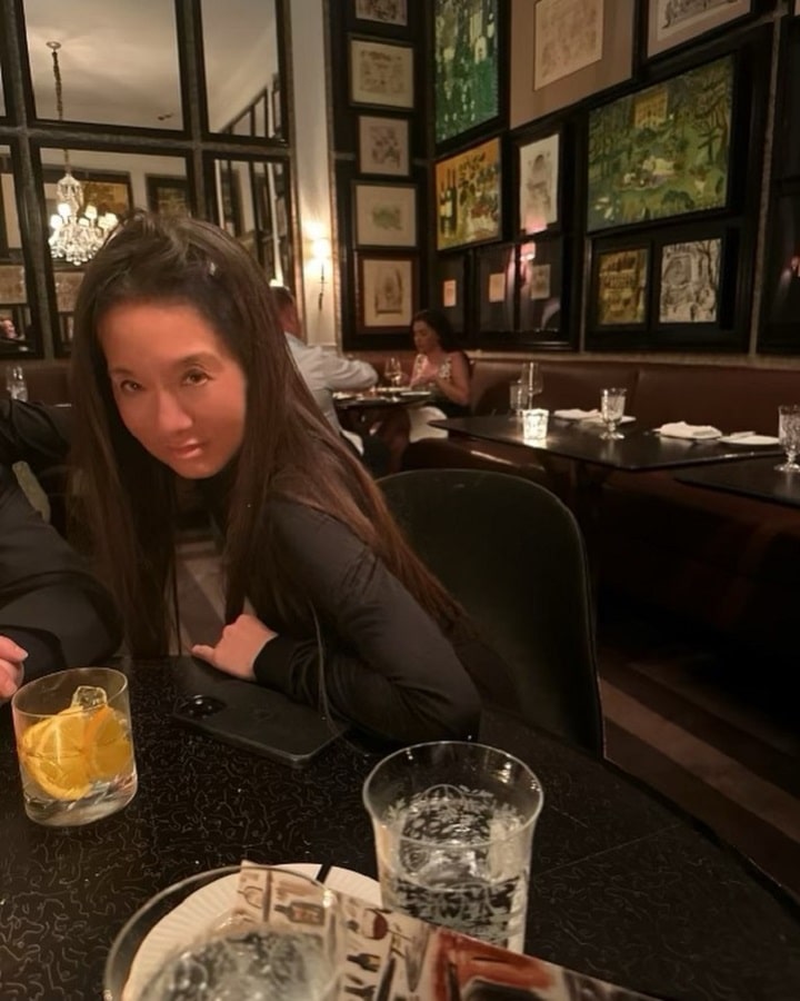 Vera Wang Dines Out [Source: Vera Wang - Instagram]