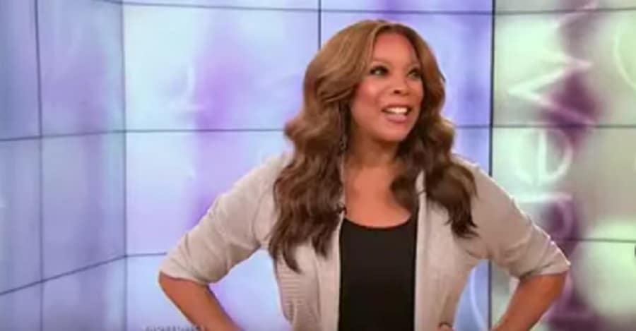 Wendy Williams Wears Gray Cardigan [Source: YouTube]