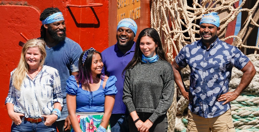 The Luvu tribe of 'Survivor' Season 41, Photo: Robert Voets/CBS Entertainment 2021 CBS Broadcasting, Inc. All Rights Reserved.