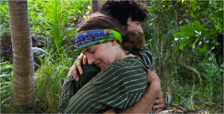 survivor 44 matt and frannie hugging