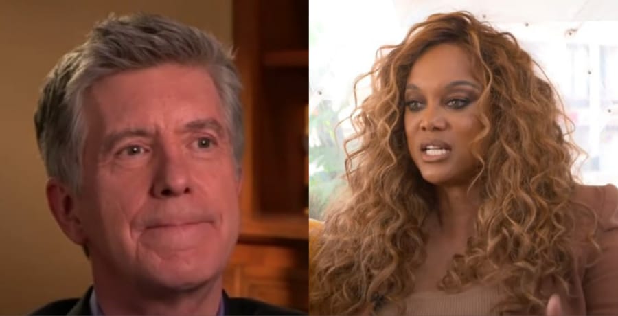 Tom Bergeron and Tyra Banks from YouTube