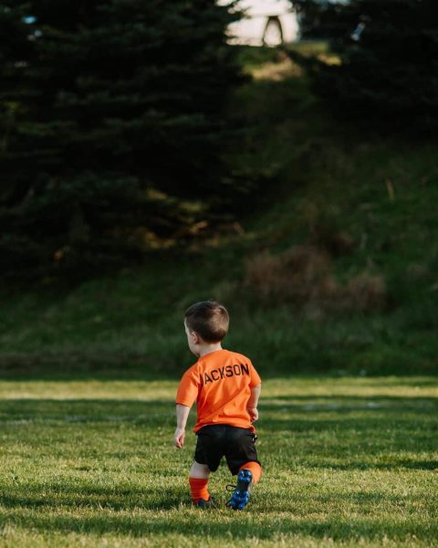 Jackson Roloff playing soccer [Source: Tori Roloff's Instagram]