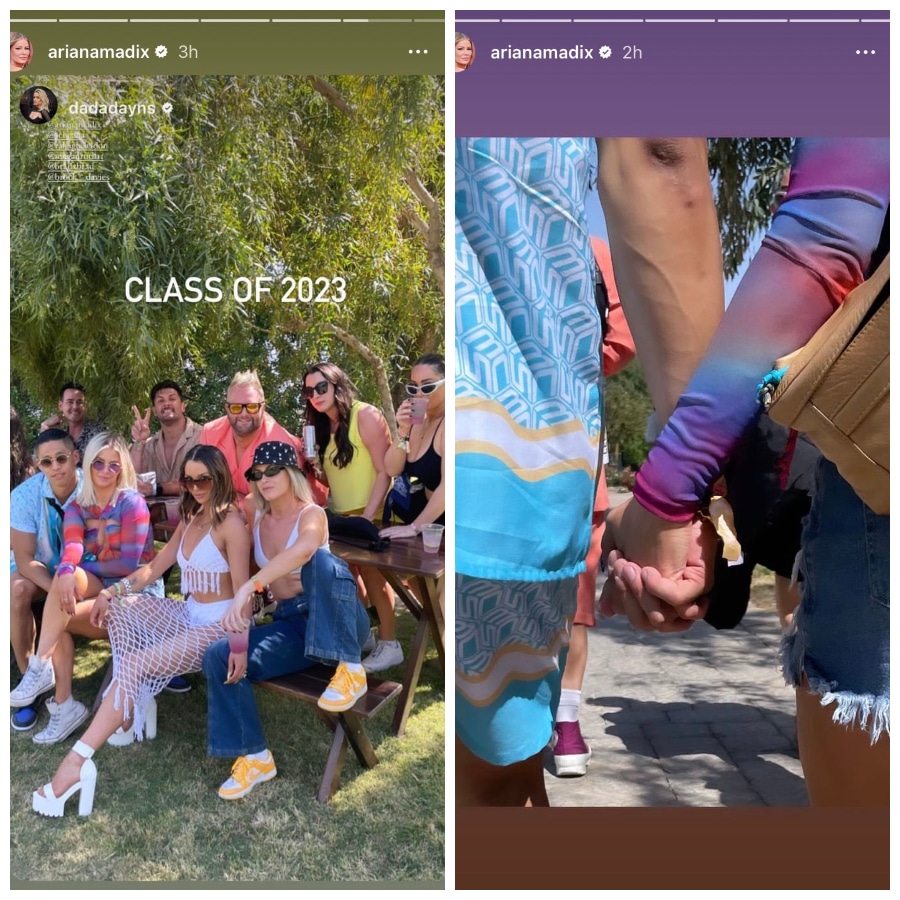 Ariana Madix's First Day At Coachella [Source: Ariana Madix - Instagram Stories]