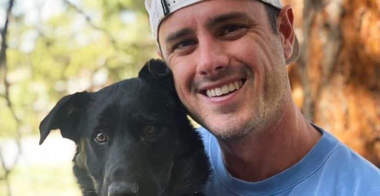 Ben Higgins with dog via Insta