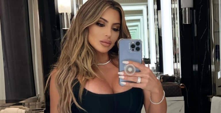 Larsa Pippen Wears Black Dress [Source: Larsa Pippen - Instagram]