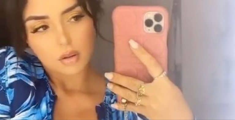 Braless Demi Rose Goes Buckwild & Bares All In Sheer Dress