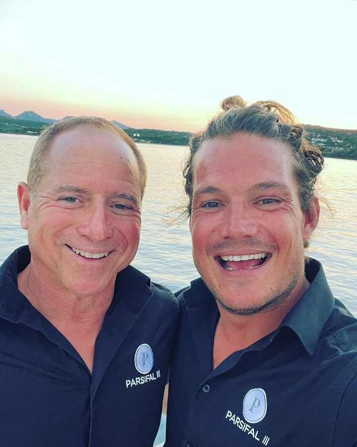 Captain Glenn Shephard & Gary King [Source: Instagram]