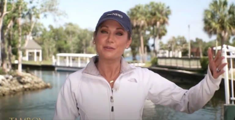 Ginger Zee Gets Wet & Saves Lives In Striped One-Piece