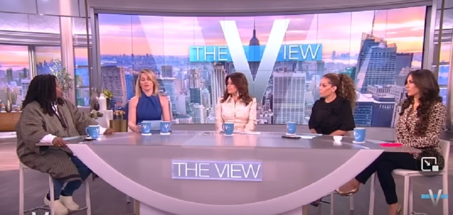 The View Talk Gun Control [Source: YouTube]