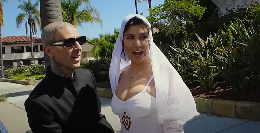 Travis Barker, Kourtney Kardashian/YouTube