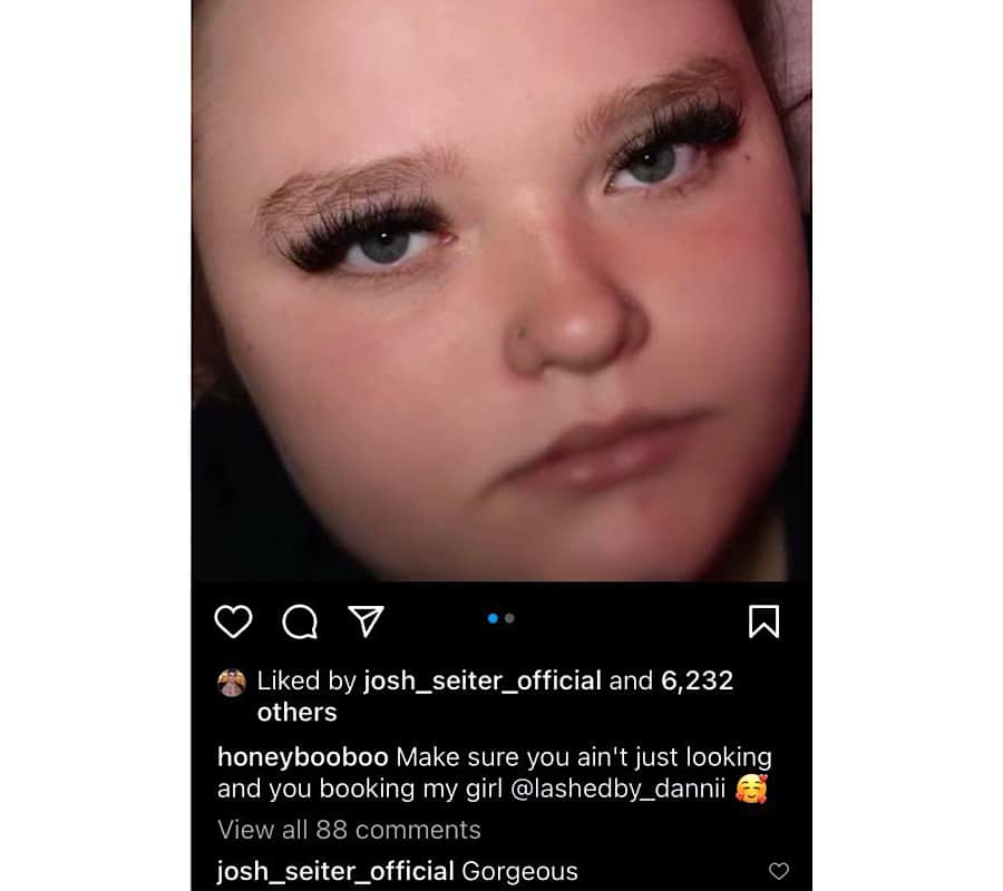 Honey Boo Boo, Josh Seiter/Instagram