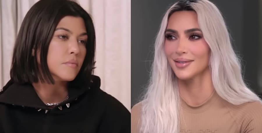 Kourtney, Kim Kardashian/The Kardashians/YouTube