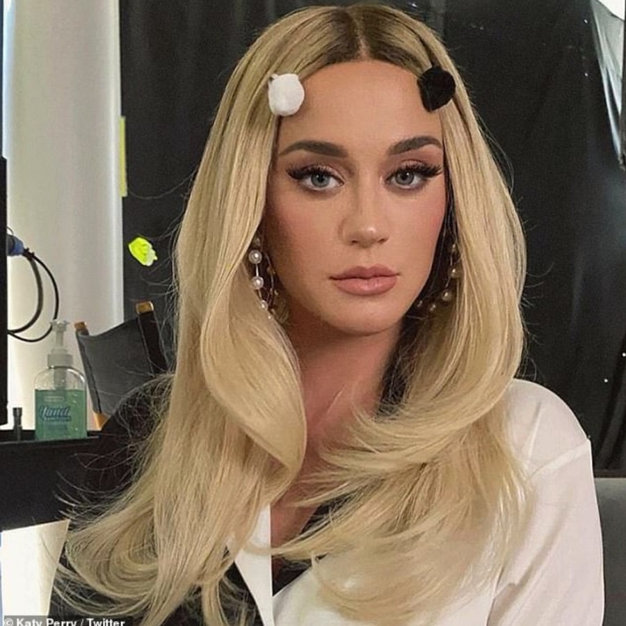 Katy Perry With Blonde Hair [Source: Katy Perry - Instagram]