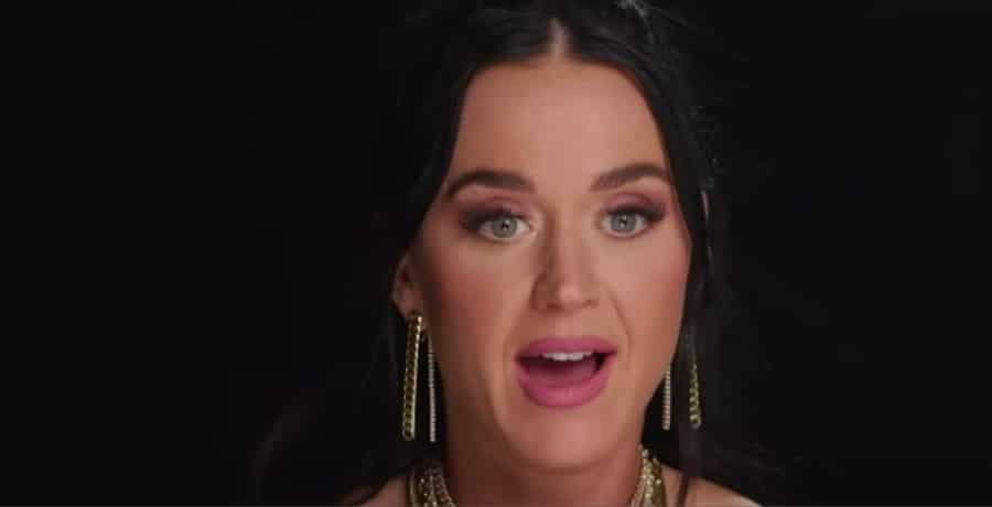 Unbothered Katy Perry Pops Booty In Mint Green Strapless Gown