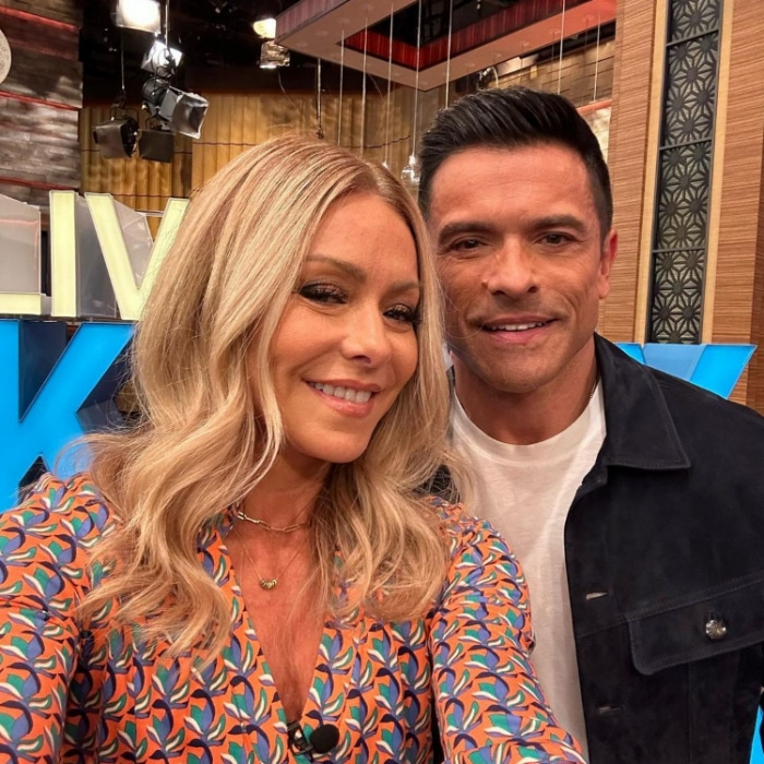 Kelly Ripa and Mark Consuelos from Instagram, Live with Kelly and Mark, ABC