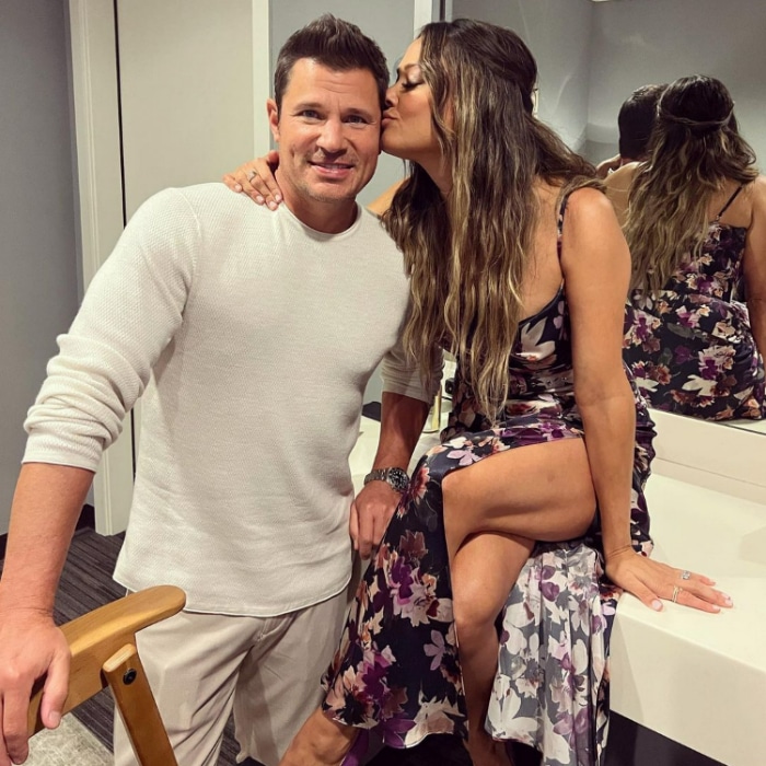 Vanessa Lachey and Nick Lachey from Instagram, Love Is Blind, Netflix