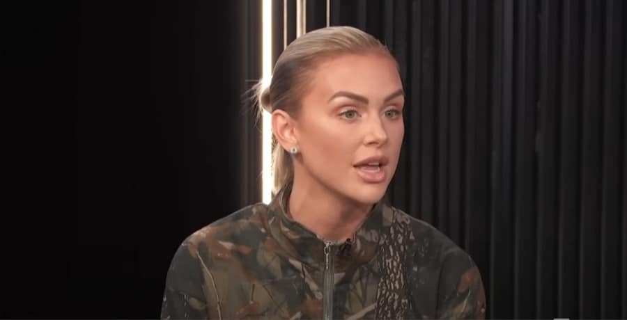 Lala Kent Wears Camo Hoodie [Source: YouTube]