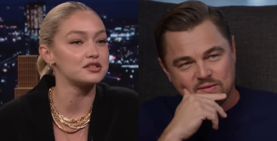 Gigi Hadid & Leonardo DiCaprio [Source: YouTube]