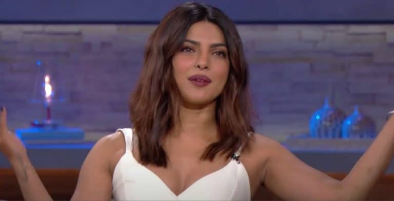 Priyanka Chopra Wows In Green Plunging Evening Gown