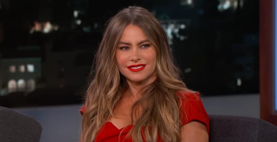 Sofia Vergara Wears Red Dress [Source: YouTube]