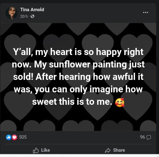 Tina Arnold- Facebook
