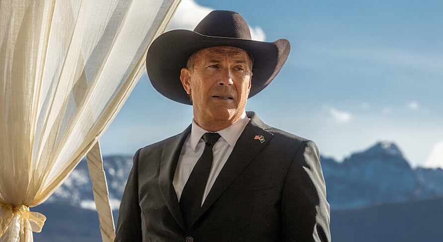 Kevin Costner, Yellowstone used with permission from Paramount Press Site