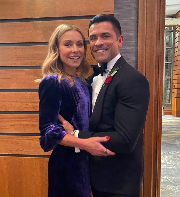 Kelly Ripa and Mark Consuelos from Instagram