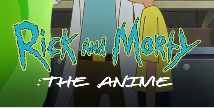 rick and morty the anime logo