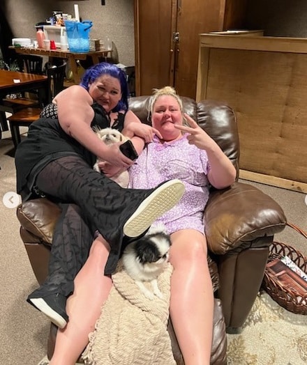 Amy Slaton Halterman and Chelcie Lynn from Instagram1000-Lb. Sisters, TLC