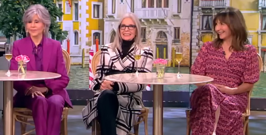 Jane Fonda, Diane Keaton, Mary Steenburgen and Candice Bergen on The View / YouTube
