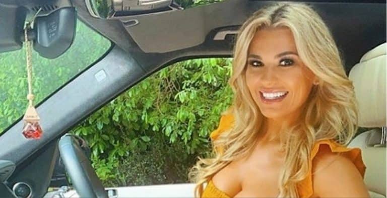 Christine McGuinness Wears Orange Set [Source: Christine McGuiness - Instagram]