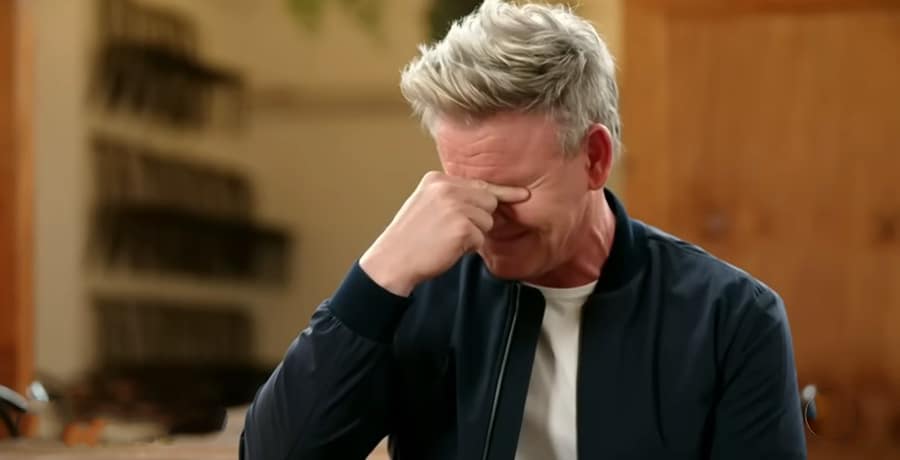 Gordon Ramsay in tears / YouTube