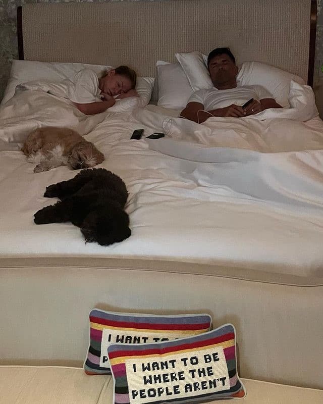 Kelly Ripa and Mark Consuelos and their dogs from Instagram