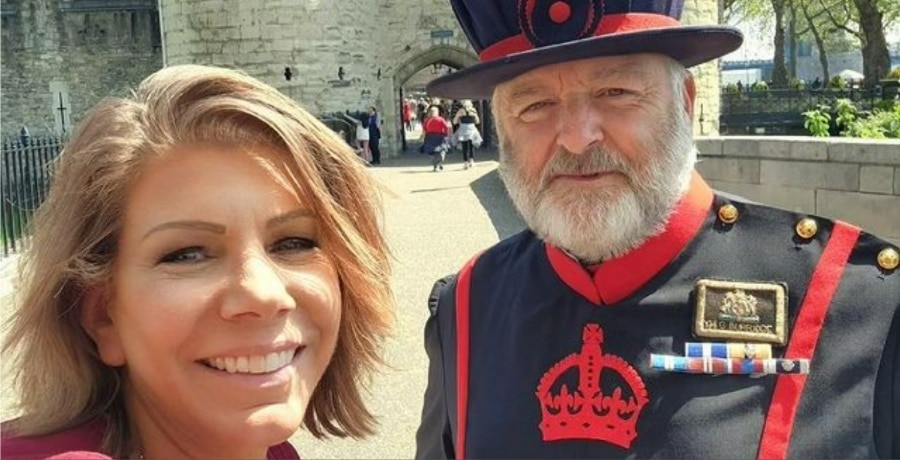 Meri Brown and British man she met in London from Instagram Sister Wives, TLC