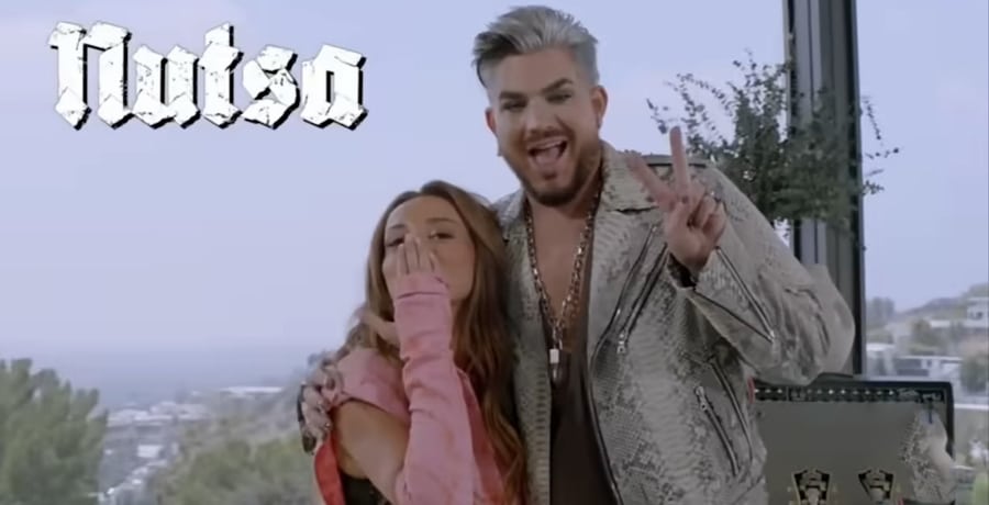 Nutsa and Adam Lambert on American Idol / YouTube